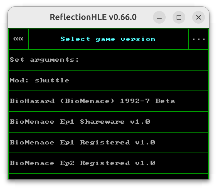 launcher-bmenace-verselect